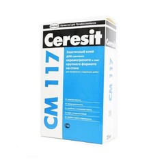 Клей для плитки/ керамогранита Ceresit СМ 117 (класс С2) 25 кг