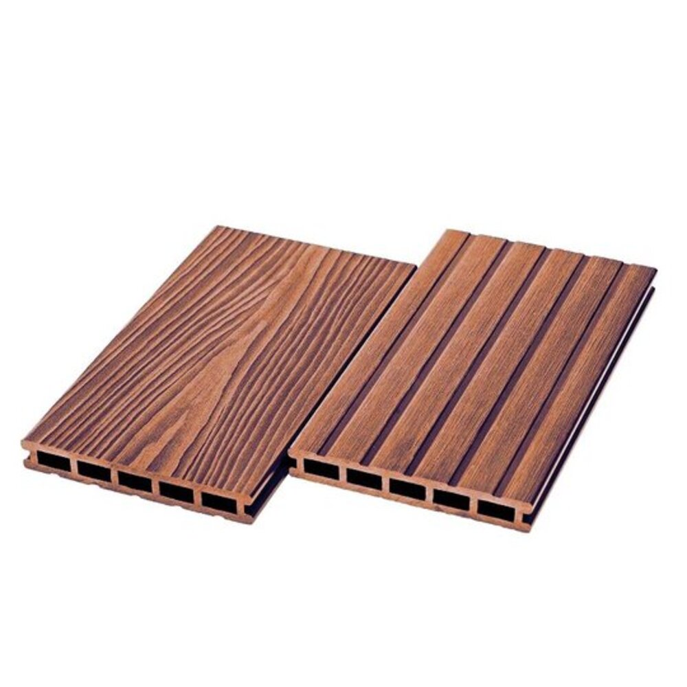 Доска террасная RusDecking Unodeck Mogano 24х165х3000 мм ДПК палисандр ...