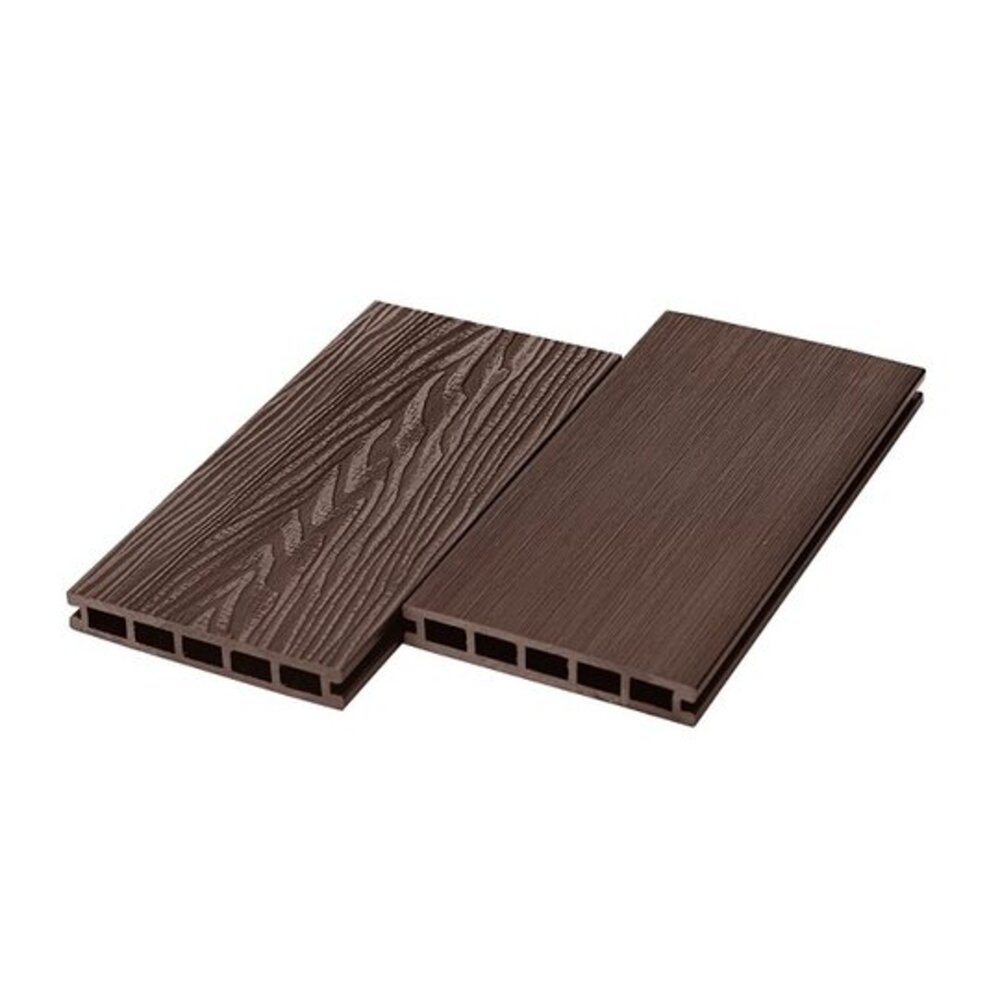 Доска террасная RusDecking Unodeck Vintage 24х150х4000 мм ДПК венге ...