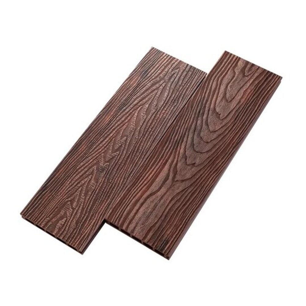 Доска террасная RusDecking Unodeck Vintage 24х150х4000 мм ДПК палисандр ...