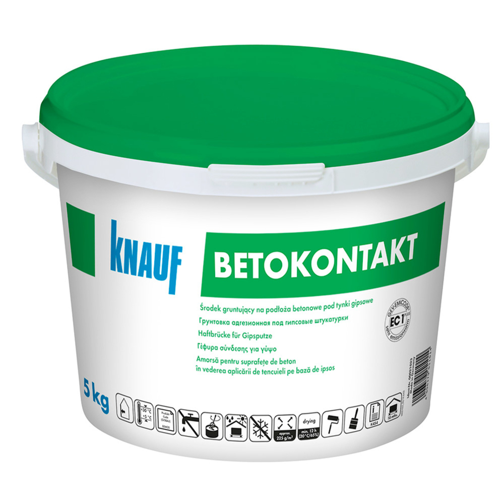 Грунт бетоноконтакт Knauf 5 кг — купить в Петровиче в Санкт-Петербурге ...