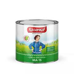 Краска масляная Казачка МА-15 белая 1,9 кг