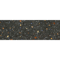 Плитка облицовочная Керамин Мари Эрми 1Д черная матовая 750x250x10 мм (9 шт.=1,69 кв.м)