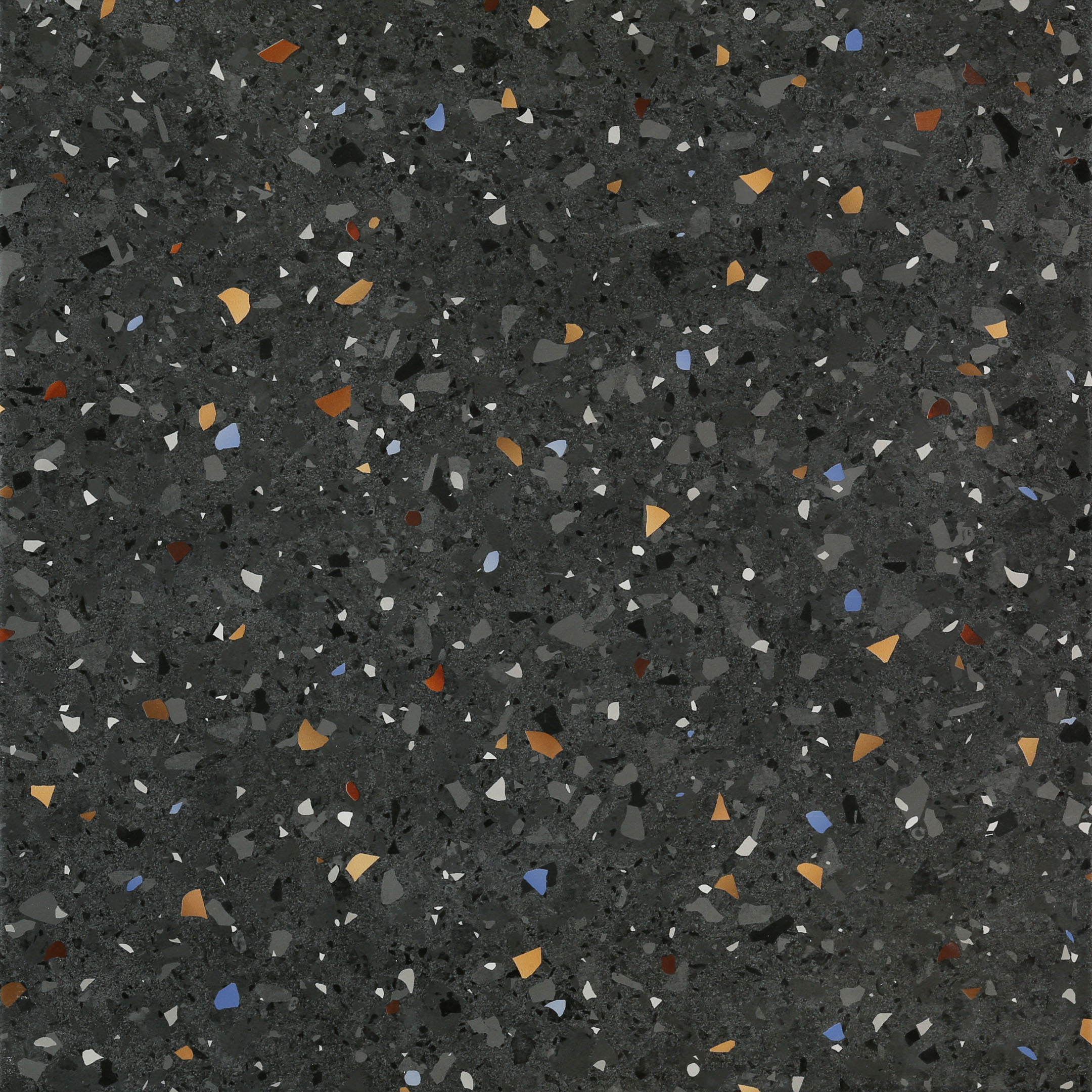 фото Керамогранит керамин мари эрми 1 черный матовый 500x500x8 мм (5 шт.=1,25 кв.м)
