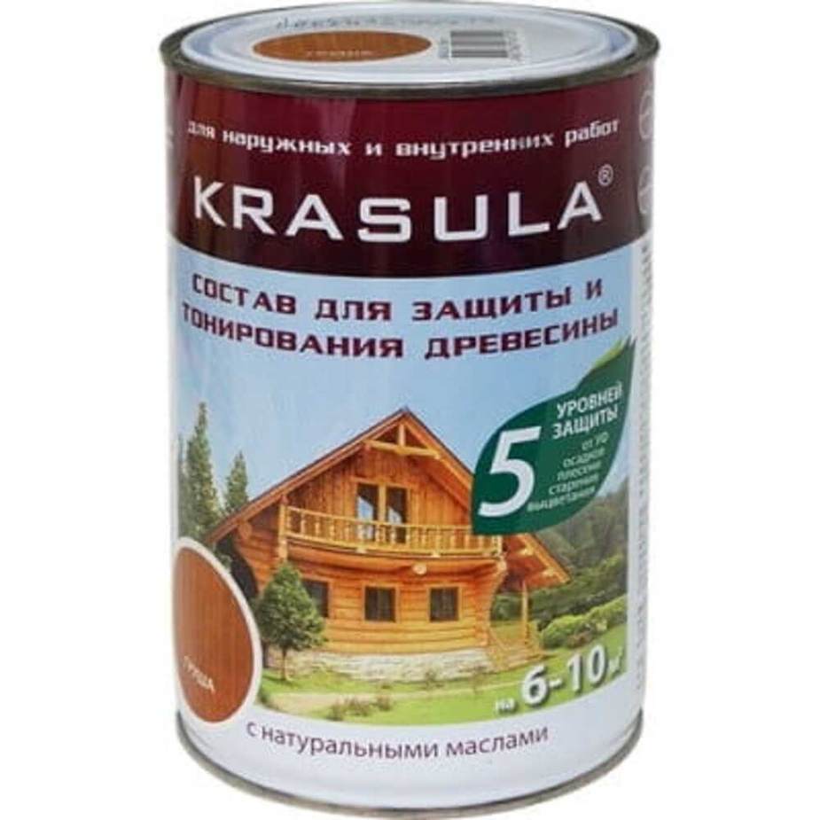 Антисептик Норт Krasula декоративный для дерева бесцветный 0,95 л ...