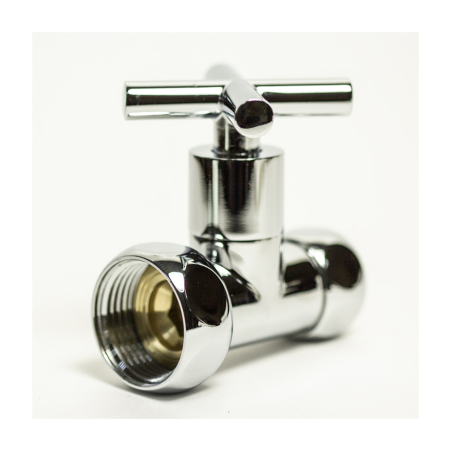 Прямой вентиль Luxon 1 ВР(г)х3/4 ВР(г) для полотенцесушителя крест ...