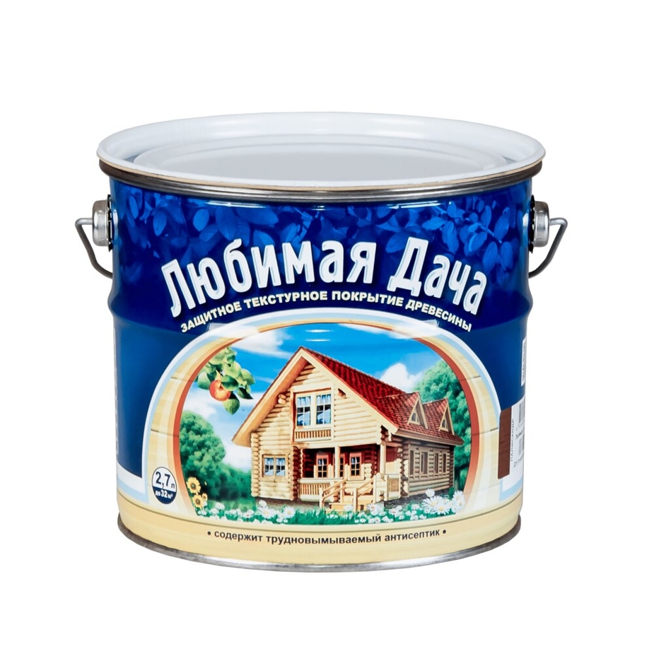Антисептик Любимая дача декоративный для дерева калужница 2,7 л ...