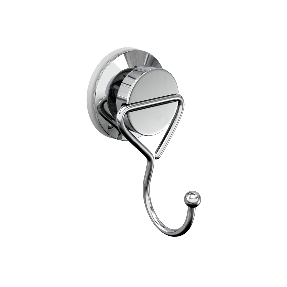 Крючок для ванной Fora Atlant одинарный на присоске металл хром (A028) крючок для ванной fora одинарный самоклеящийся металл хром 4 шт h40 9073