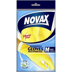 Перчатки Novax резиновые латексные упрочненные (209903)