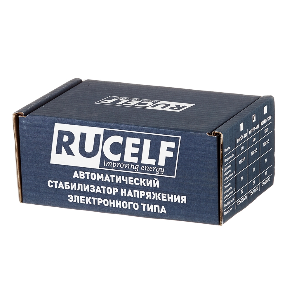 фото Стабилизатор напряжения rucelf котел-600 однофазный 220 в 0,6 ква релейный навесной