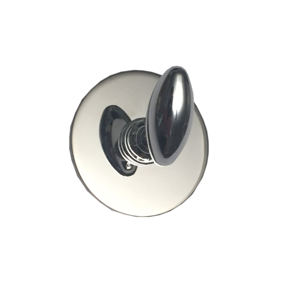 Крючок для ванной Kleber одинарный самоклеящийся металл хром (KLE-061) крючок для ванной fora одинарный самоклеящийся металл хром 4 шт h40 9073