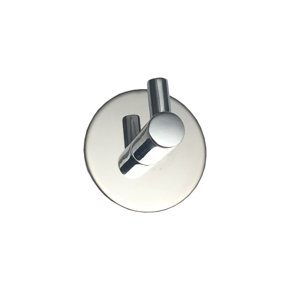Крючок для ванной Kleber одинарный самоклеящийся металл хром (KLE-071) крючок для ванной fora одинарный самоклеящийся металл хром 4 шт h40 9073