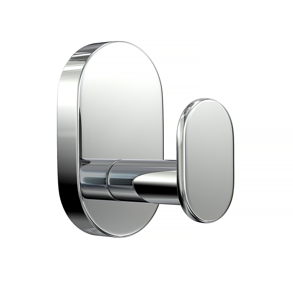 Крючок для ванной Fora Brass одинарный на шуруп металл хром (BR028) крючок для ванной fora drop одинарный на шуруп металл хром for dp028 6741