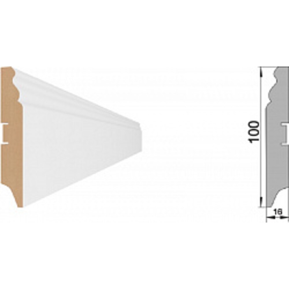 Мдф плинтус для пола размеры