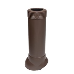 Вентиляционный выход канализации Vilpe d110 коричневый 500 мм изолированный