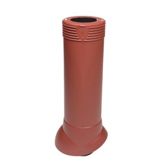 Вентиляционный выход канализации Vilpe d110 красный 500 мм изолированный