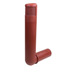Дефлектор цокольный Vilpe Ross d160 мм красный