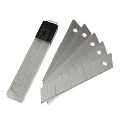 Лезвия для технического ножа Fit 18 мм прямое (10 шт.) (10418)