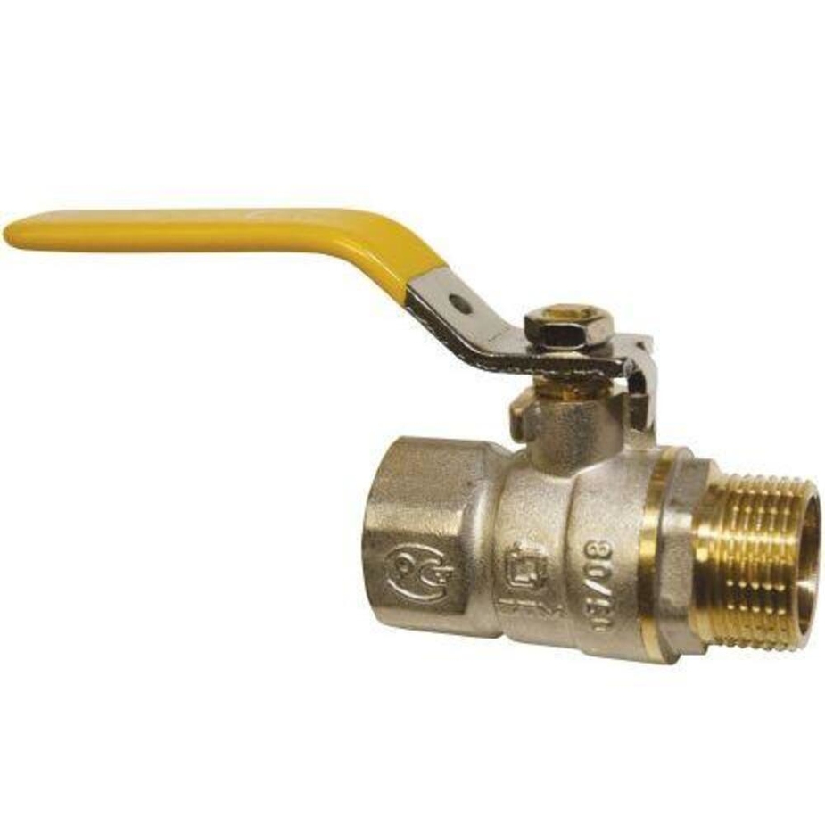 Кран шаровый газовый 1/2 рычаг — купить в Петровиче в Москве: цена за ...