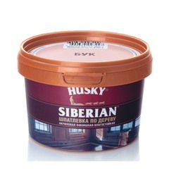 Шпатлевка акриловая Hasky Siberian по дереву бук 0,8 кг