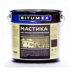 Мастика кровельная битумно-полимерная Bitumex ведро 5 кг