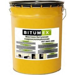 Мастика битумная гидроизоляционная Bitumex 5 кг