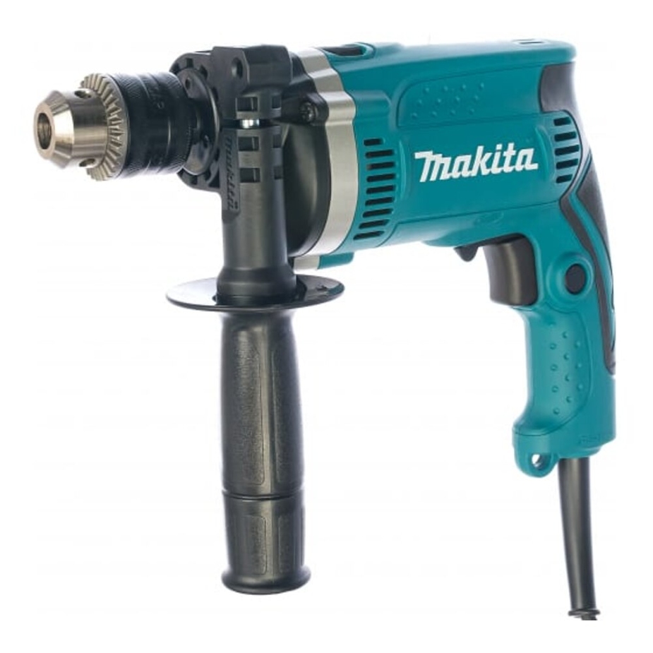 Дрель ударная MAKITA HР 1630, 710 Вт, ключевой патрон 13мм — купить в ...