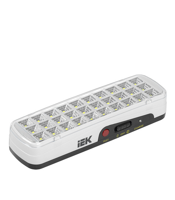 Светильник светодиодный накладной IEK ДБА 3926 6500К 3 Вт 220 В аккумуляторный IP20 (579031) светильник светодиодный накладной iek дба 3926 6500к 3 вт 220 в аккумуляторный ip20 579031