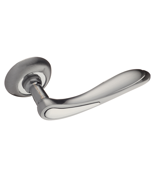 

Ручка дверная Palladium Revolution Sofia SC/CP круглая розетка хром