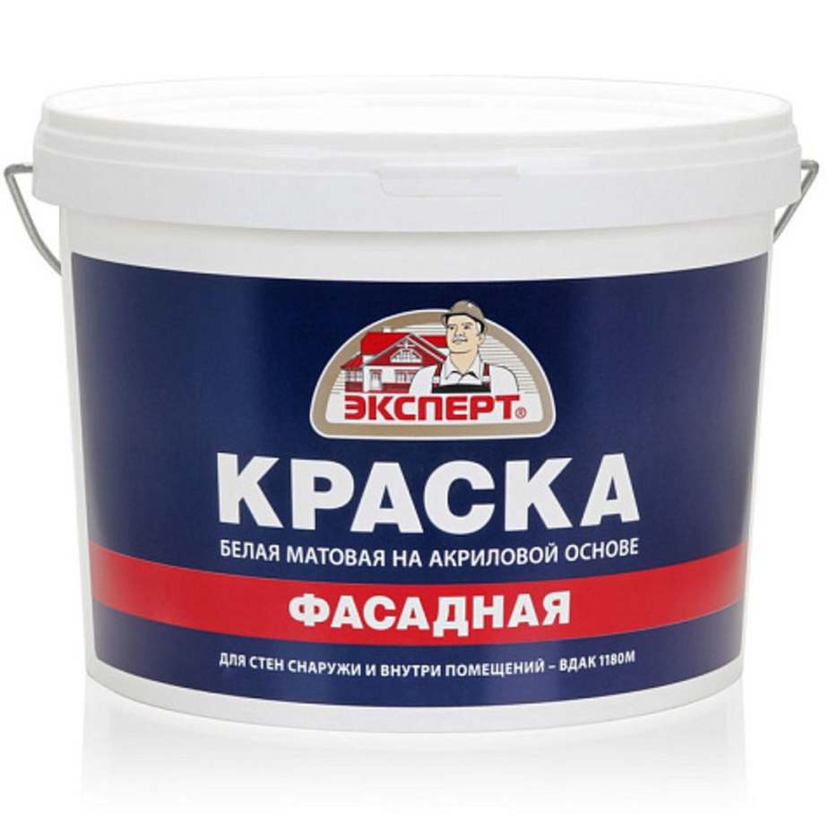 Краска акриловая фасадная Эксперт 14 кг — купить в Петровиче в Санкт ...