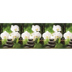 Фартук кухонный АБС Белая Орхидея 3х0,6 м