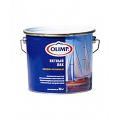 Лак яхтный Olimp полуматовый 2,7 л