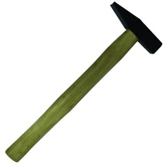 Молоток BIBER Стандарт, деревянная рукоятка, 200г