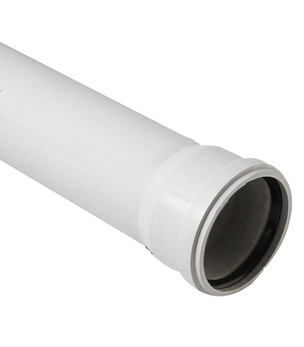 Труба канализационная Polytron Polytron Stilte Plus d110x1500 мм пластиковая шумопоглощающая для внутренней канализации