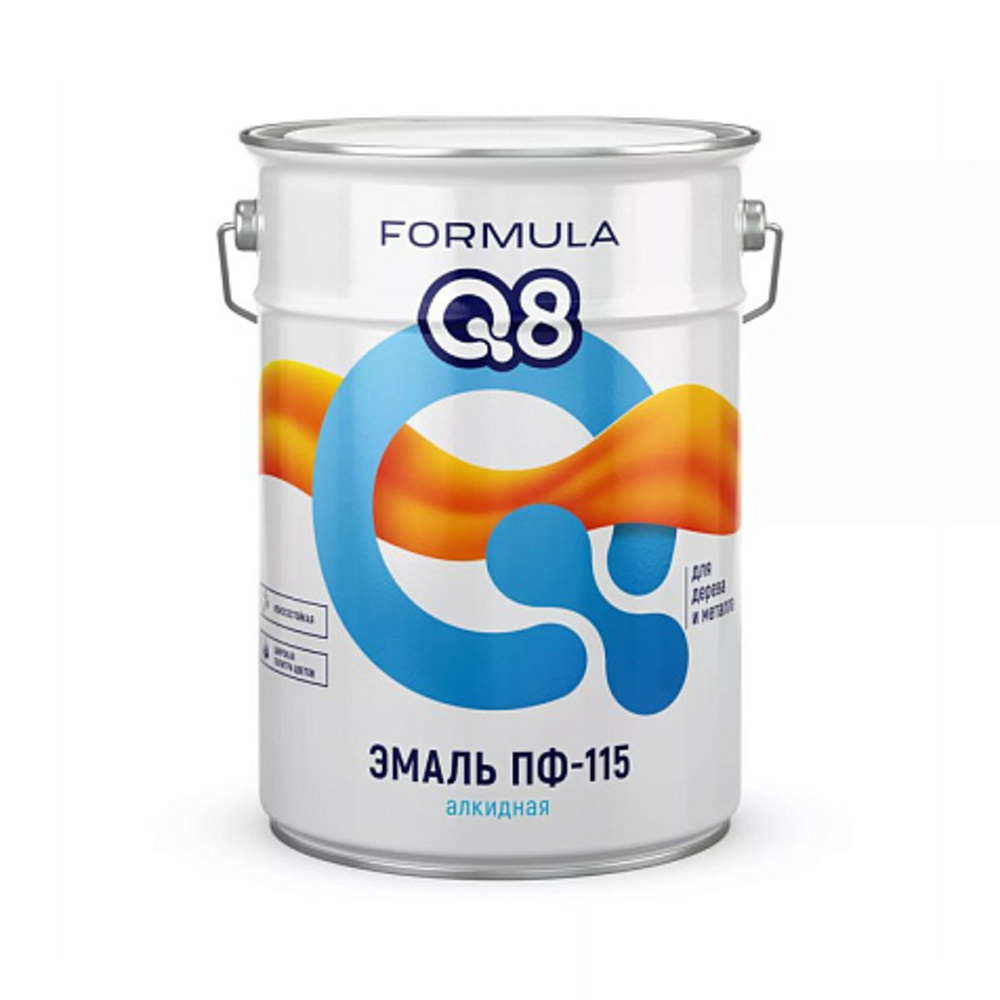 Эмаль Formula Q8 ПФ-115 красная 10 кг — купить в Петровиче в Санкт ...
