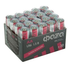Батарейка ФАZА Alkaline LR06 20шт