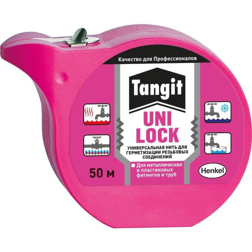 Нить для герметизации резьбы Tangit Uni-lock полиамид 50 м — купить в ...