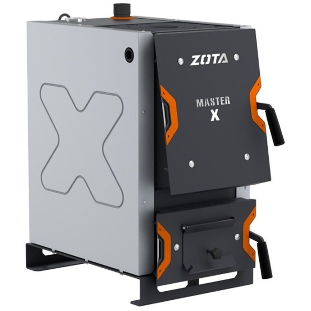 Котел твердотопливный комбинированный Zota Master X-12П с плитой ...