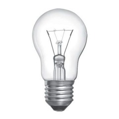 Лампа накаливания 40 Вт, E27, шар, 12 В, прозрачная