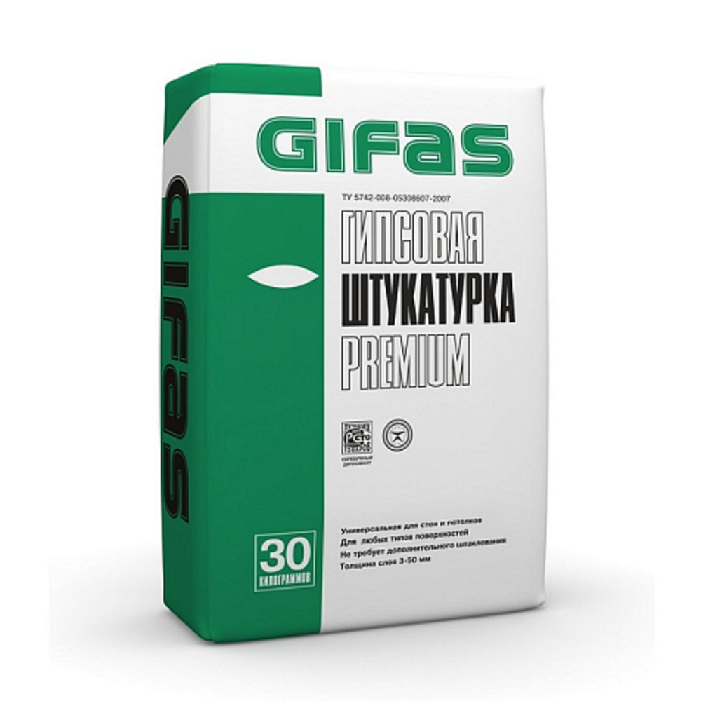 Штукатурка 30кг. Штукатурка gifas Premium гипсовая, 30 кг. Штукатурка gifas 