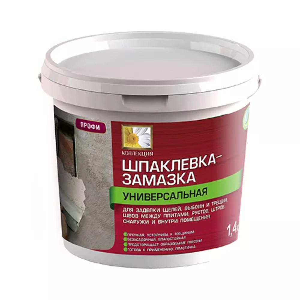 Шпатлевка-замазка Ижсинтез строительная универсальная 1,4 кг — купить в ...