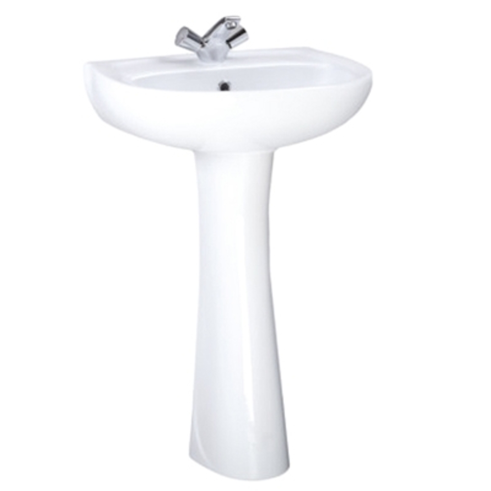 Умывальник Сантери Версия белый с постаментом Соната — купить в ...