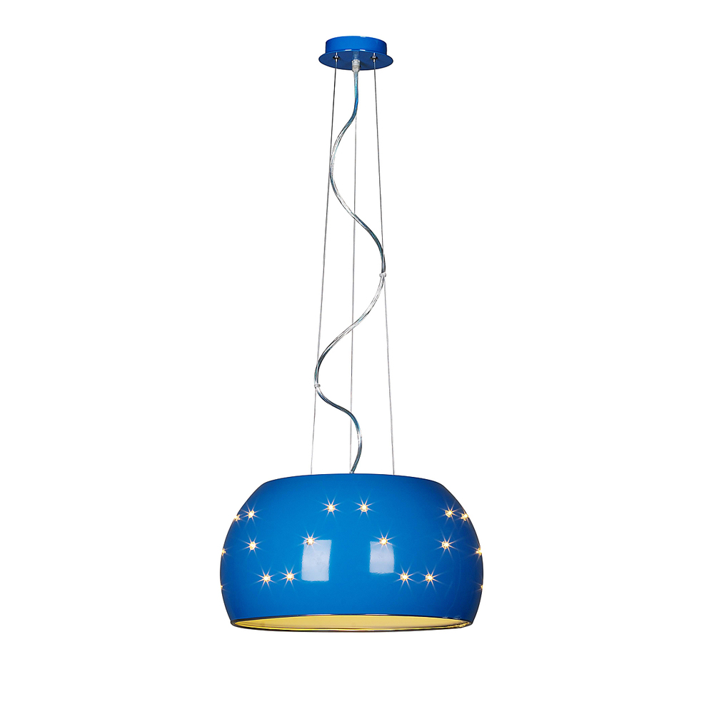Люстра потолочная Е27 синий 60Вт 36 LED (1000-1S) — купить в Санкт ...