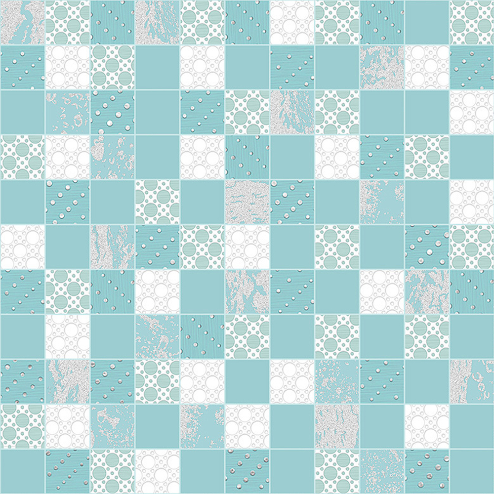 Плитка мозаика AltaCera Rainfall Mosaic Aquamarine 305х305х7,5 мм ...