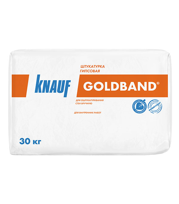 Штукатурка гипсовая Knauf Гольдбанд 30 кг штукатурка knauf goldband 30 кг серый