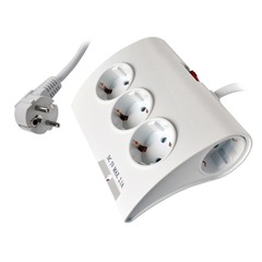 Удлинитель СТАРТ S 5x1-ZDV 2USB, 5 гнезд, 2USB, 1,5 м., с заземлением, с защитными шторками, ПВС 3х1,16А