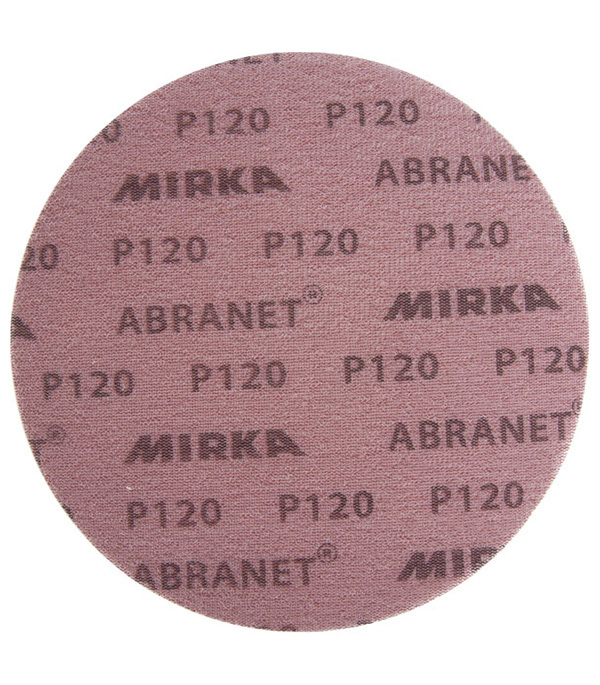 Диск шлифовальный Mirka Abranet d225 мм P120 на липучку сетчатая основа (3 шт.) (5422302512) Вид№2