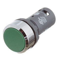 Кнопка ABB CP1-30G-10 без фиксации зеленая