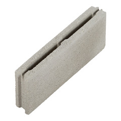 Камень бетонный перегородочный пазогребневый пустотелый СКЦ 2Р-15 ПГ 80х188х490 мм