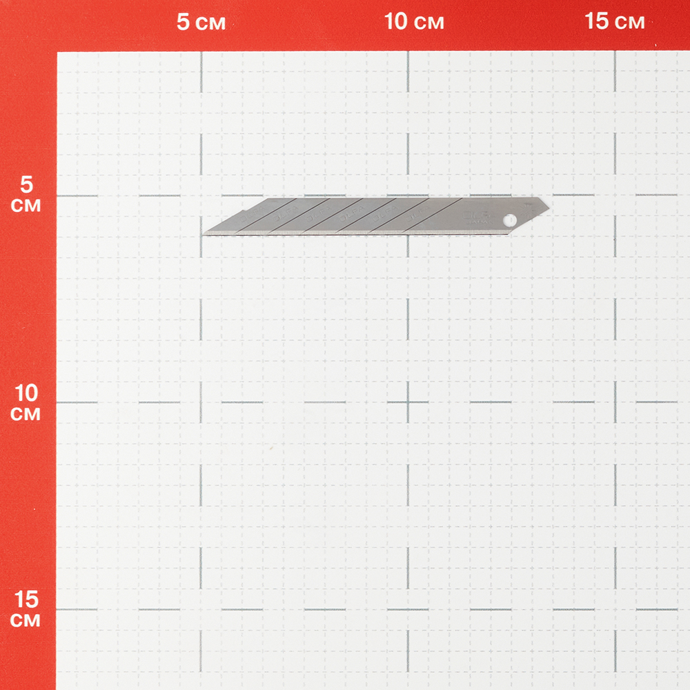 Лезвие для ножа Olfa 9 мм прямое (10 шт.) для графических работ Вид№4